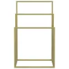  aranyszínű vas szabadon álló törölközőtartó 48 x 24 x 79 cm