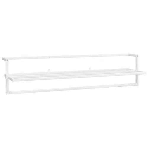  fehér vas törölközőtartó 95 x 25 x 22 cm