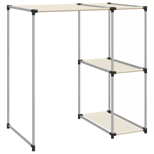  2 szintes krémszínű mosógép feletti tárolóállvány 87x55x90,5 cm