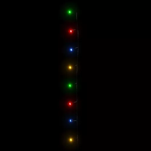 színes fényű PVC LED-füzér 150 LED-el 15 m