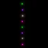  színes pasztell fényű PVC LED-füzér 150 LED-el 15 m