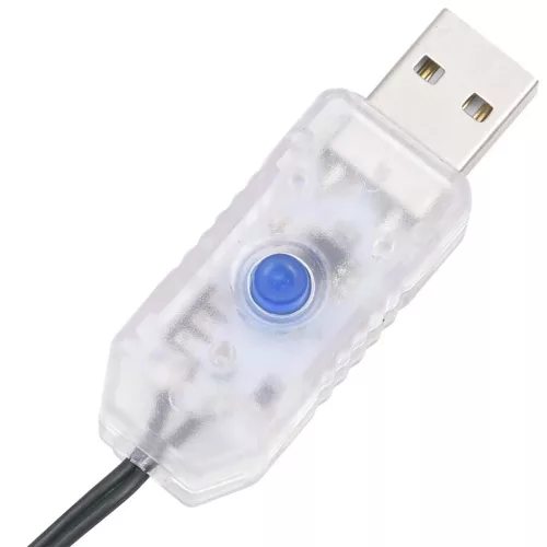  meleg fehér fényű PVC LED-szalag 150 LED-el 15 m