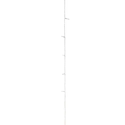 meleg fehér fényű PVC LED-füzér 300 LED-el 30 m