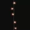  meleg fehér fényű PVC LED-füzér 400 LED-el 40 m