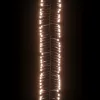  meleg fehér fényű fürtös PVC LED-szalag 400 LED-del 7,4 m