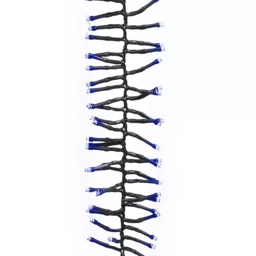  kék fényű fürtös PVC LED-szalag 1000 LED-del 11 m