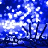  kék fényű fürtös PVC LED-szalag 1000 LED-del 11 m