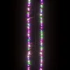  színes pasztell fényű fürtös PVC LED-szalag 1000 LED-del 11 m