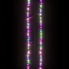  színes pasztell fényű fürtös PVC LED-szalag 2000 LED-del 17 m