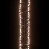  meleg fehér fényű fürtös PVC LED-szalag 3000 LED-del 23 m