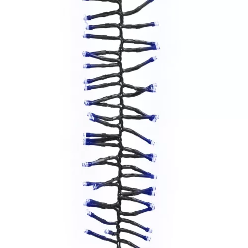  kék fényű fürtös PVC LED-szalag 3000 LED-del 23 m
