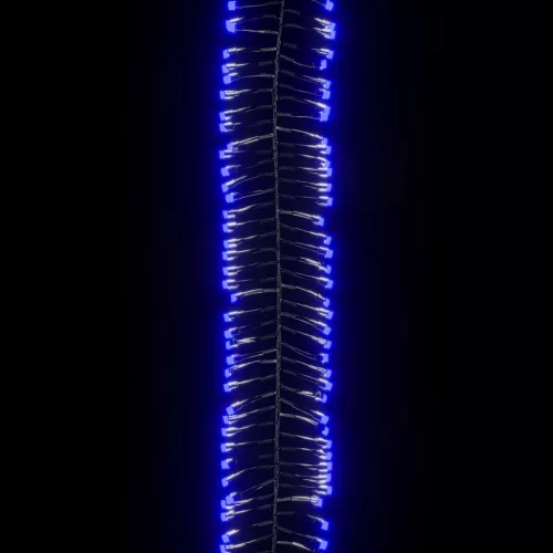  kék fényű fürtös PVC LED-szalag 3000 LED-del 23 m