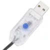  meleg fehér fényű kompakt PVC LED-szalag 400 LED-del 13 m