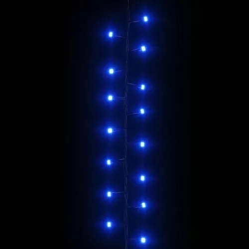  kék fényű kompakt PVC LED-szalag 400 LED-del 13 m