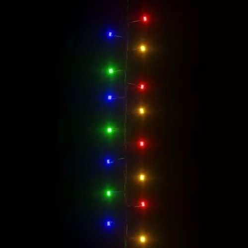  színes fényű kompakt PVC LED-szalag 1000 LED-del 10 m