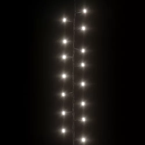  hideg fehér fényű kompakt PVC LED-szalag 3000 LED-del 30 m