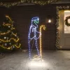  karácsonyi pásztor és bárány figura 168 LED-del 102,5 x 35 cm