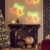  karácsonyi harangok 72 LED-del 50 x 56 cm