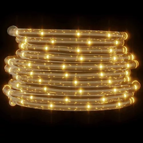  PVC fényfüzér 240 meleg fehér LED-del 10 m