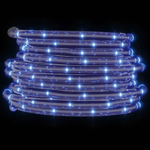  PVC fényfüzér 1200 hideg fehér LED-del 50 m