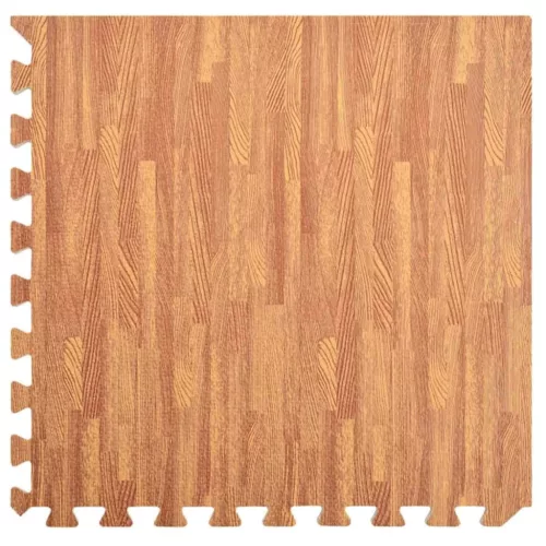  Puzzle edzőszőnyegek 12 pcs Barna 4,32 ㎡ EVA hab