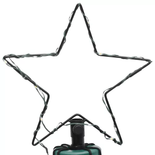  kúp alakú karácsonyfa 108 meleg fehér LED-del 70 x 180 cm