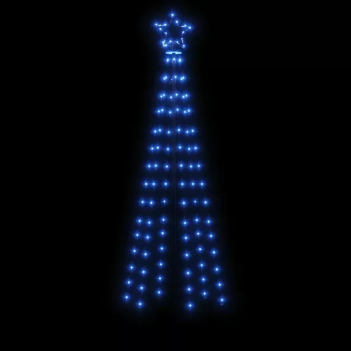  kúp alakú karácsonyfa 108 kék LED-del 70 x 180 cm
