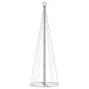  kúp alakú karácsonyfa 310 meleg fehér LED-del 100 x 300 cm