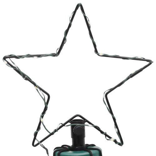  kúp alakú karácsonyfa 310 hideg fehér LED-del 100 x 300 cm