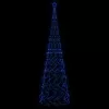  kúp alakú karácsonyfa 3000 kék LED-del 230 x 800 cm