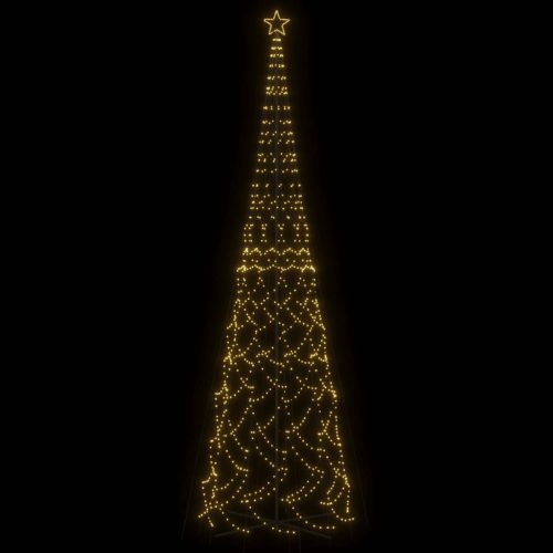  kúp alakú karácsonyfa 3000 meleg fehér LED-del 230 x 800 cm