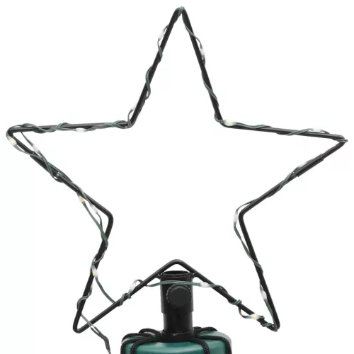  hideg fehér fényű karácsonyfa tüskével 108 LED-del 180 cm