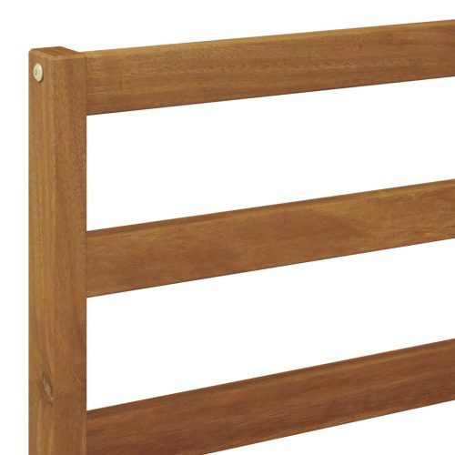  Kültéri középső kanapé Tömör Akácfa Természetes