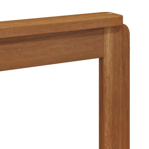  Kültéri középső kanapé Tömör Akácfa Természetes