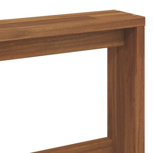  Kültéri középső kanapé Tömör Akácfa Természetes