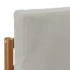  Kültéri középső kanapé Természetes