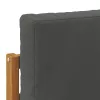  Kültéri középső kanapé Természetes