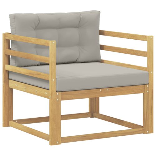  Kültéri középső kanapé Poliészter Fehér