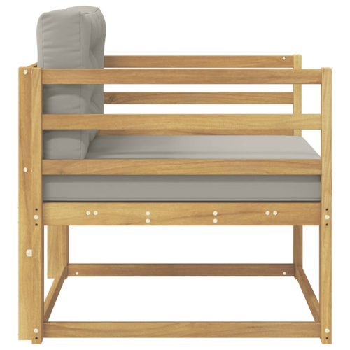  Kültéri középső kanapé Poliészter Fehér