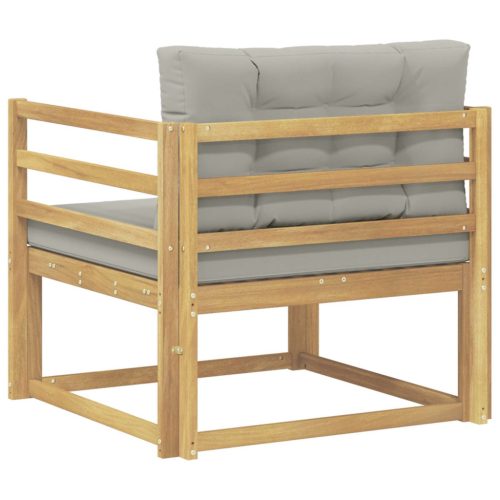  Kültéri középső kanapé Poliészter Fehér