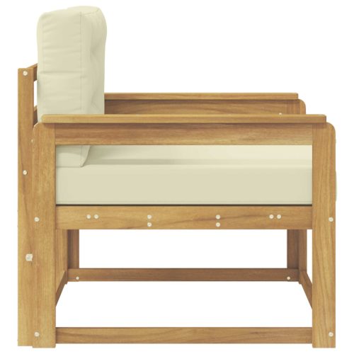  Kültéri középső kanapé Poliészter Fehér