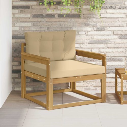  Kültéri középső kanapé Poliészter Fehér