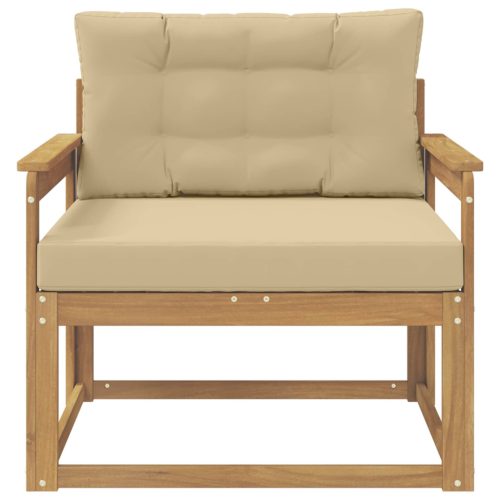  Kültéri középső kanapé Poliészter Fehér