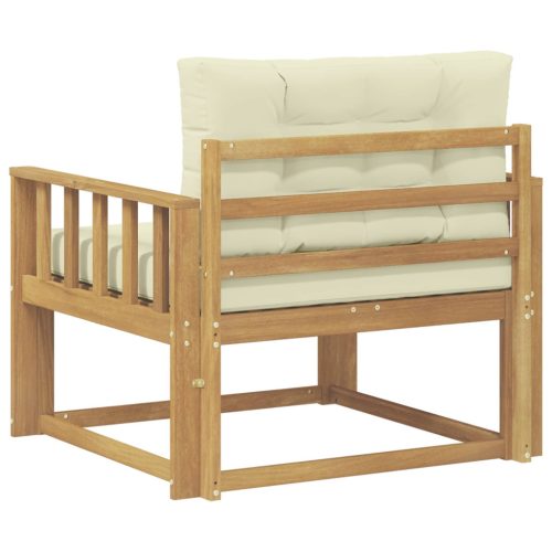  Kültéri középső kanapé Poliészter Fehér