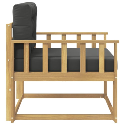  Kültéri középső kanapé Poliészter Fehér