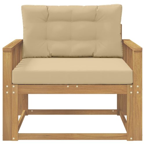  Kültéri középső kanapé Poliészter Fehér