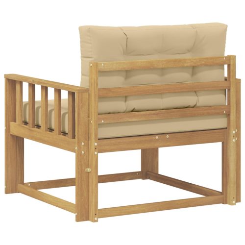  Kültéri középső kanapé Poliészter Fehér