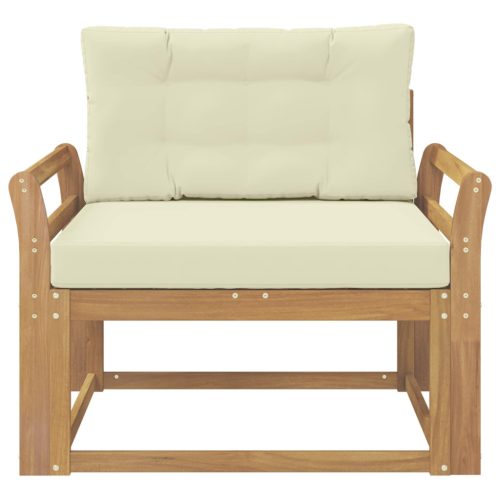  Kültéri középső kanapé Poliészter Fehér