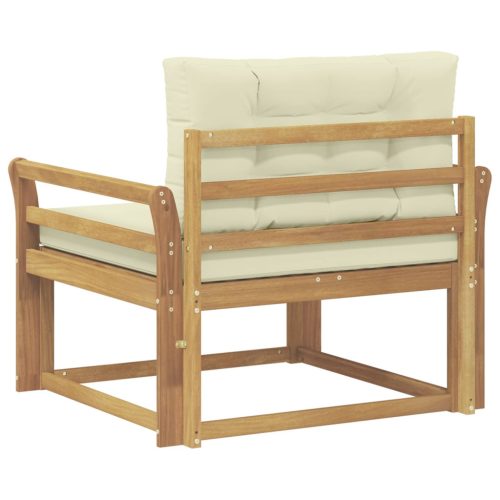  Kültéri középső kanapé Poliészter Fehér