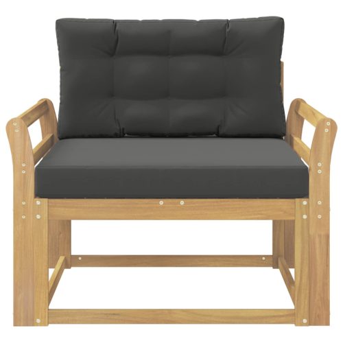  Kültéri középső kanapé Poliészter Fehér